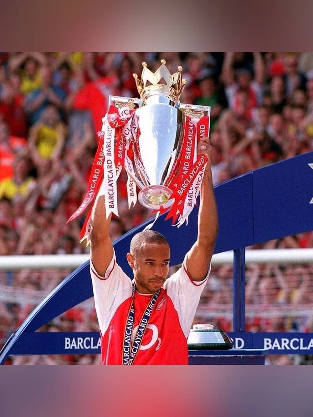 Arsenal Henry 2003 04 home Premier League jersey